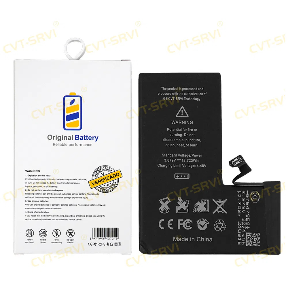 Аккумулятор CVT для iPhone 15 Pro Max, 2600mAh