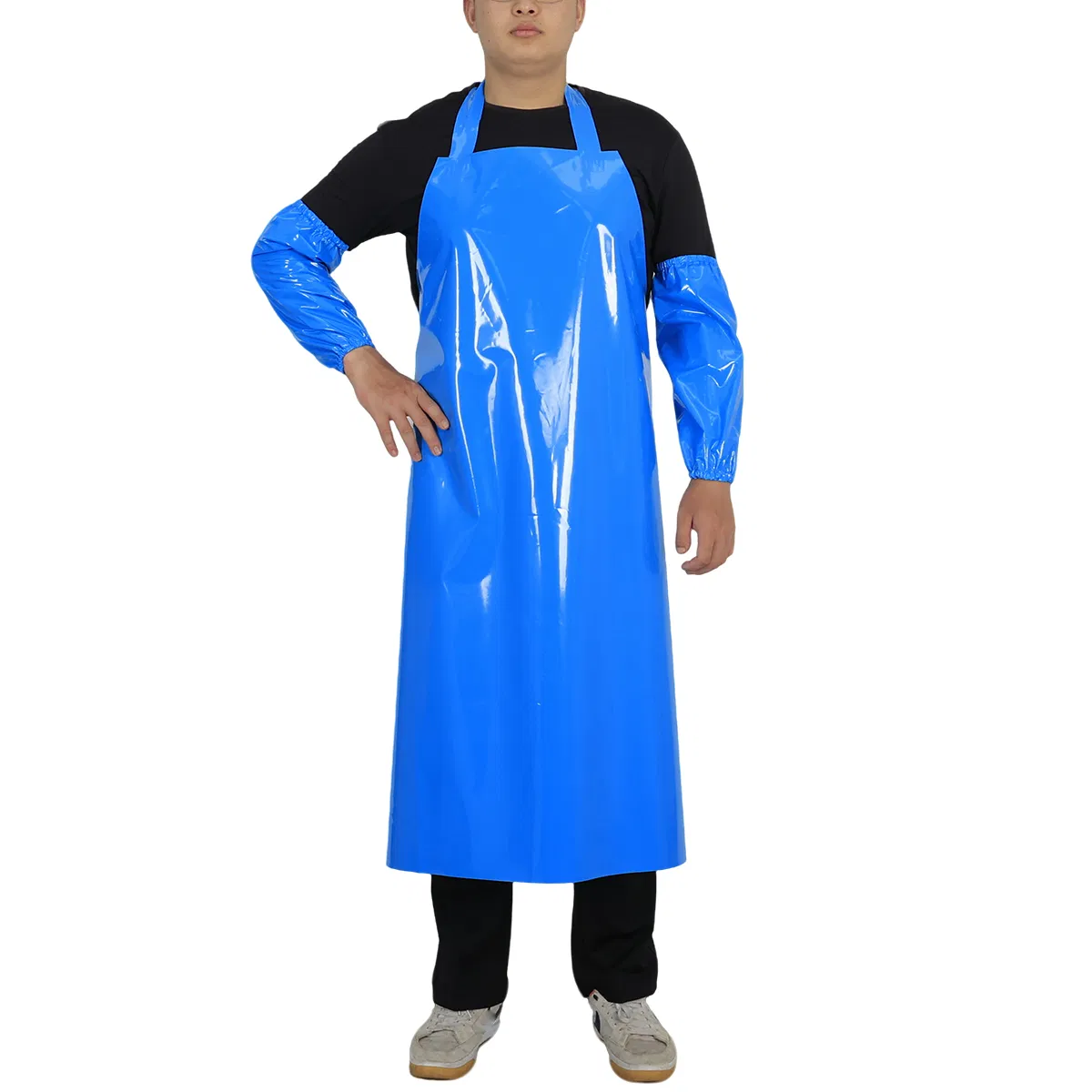 Industry PVC/TPU Chemical Resistant Apron Waterproof Rubber Apron
