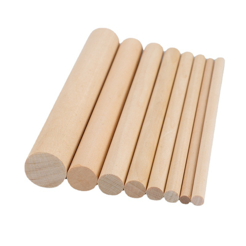 Preroll Cone Stick Custom Print Cigar Rolling Wooden Round Beech Sticks