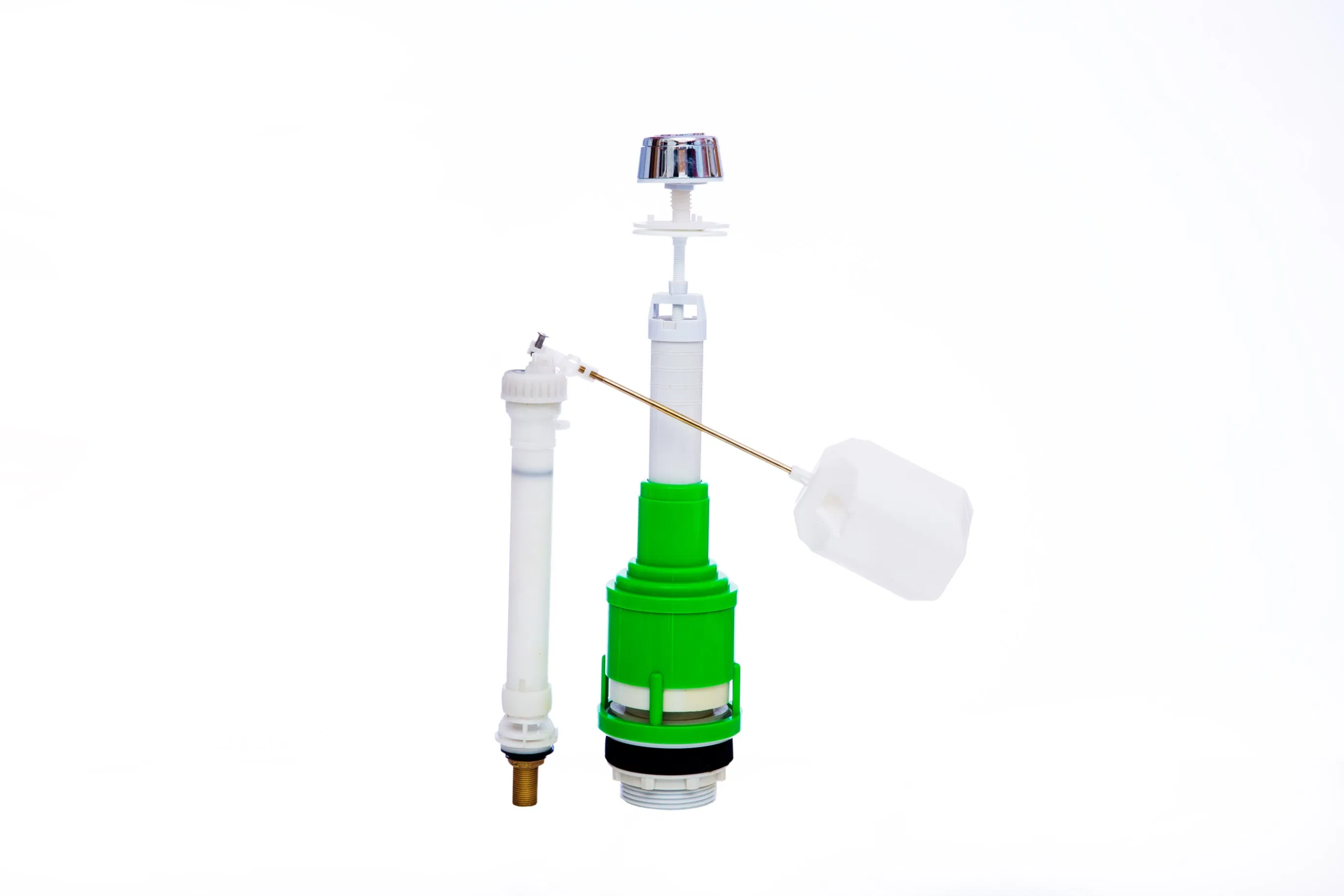 Original Push Button Switch of Toilet Tank Cistern Fittings Plastic Flush Accessories