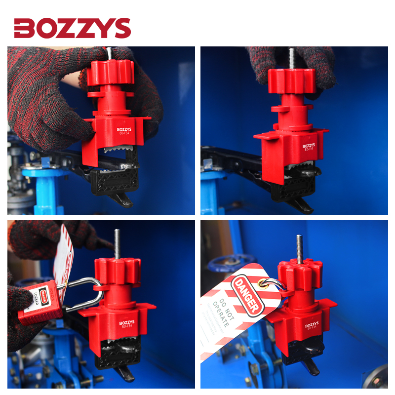 Bozzys Buttetrfly Valve Universal Valve Lockout