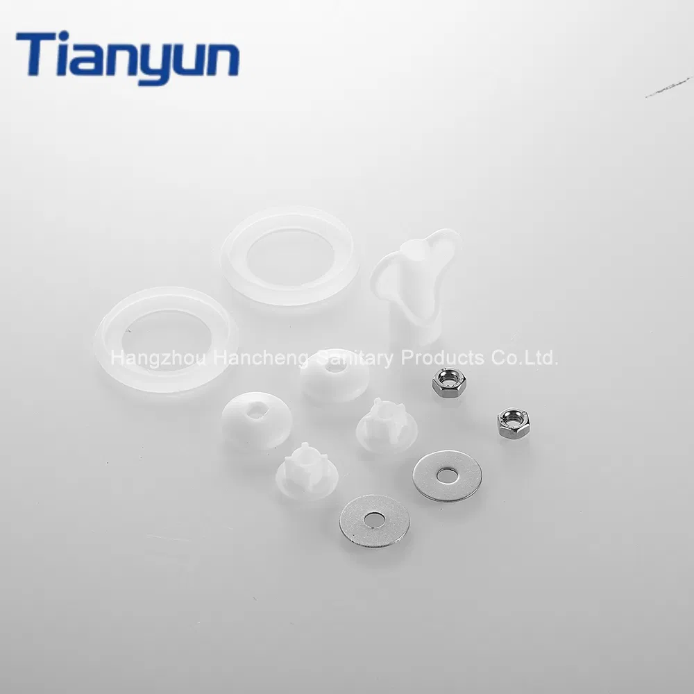 New Universal Adjustable Replacement Chrome Toilet Seat Hinge with Fittings