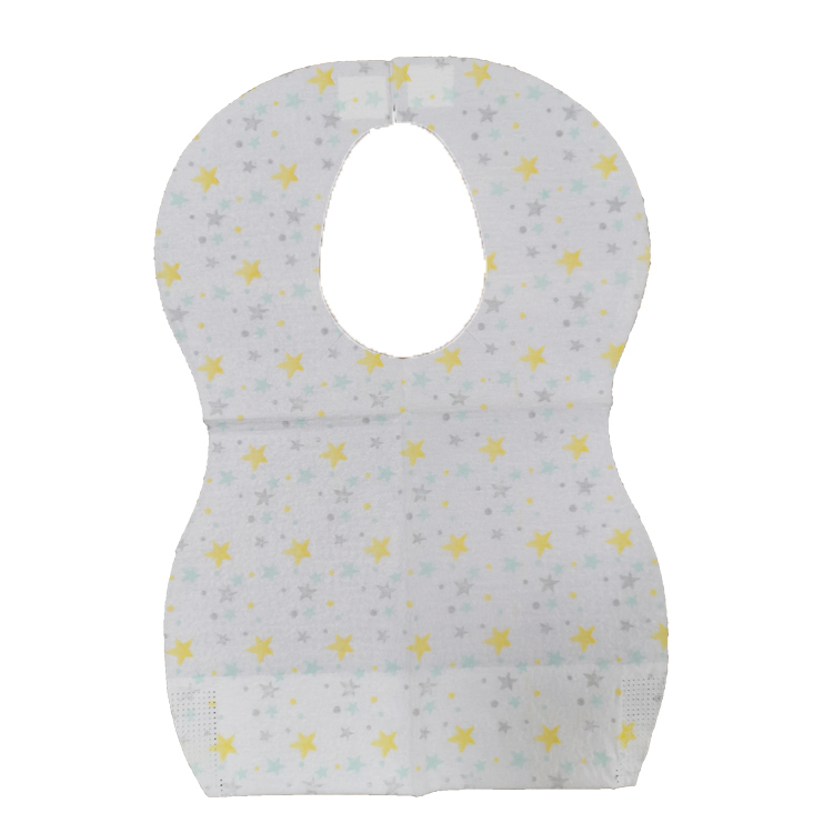 Waterproof Non-Woven Laminated Baby Bibs for Mess-Free Feeding