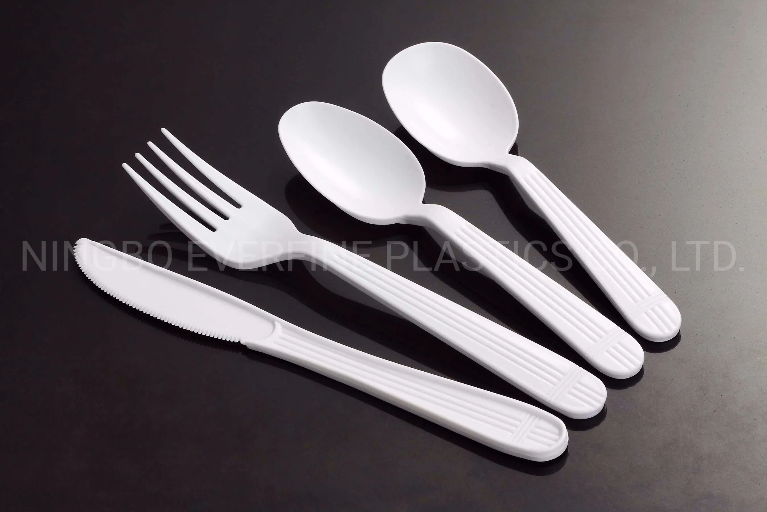 Heavy Weight PP Cutlery: Fork, Knife, Teaspoon, Soup Spoon (PP)