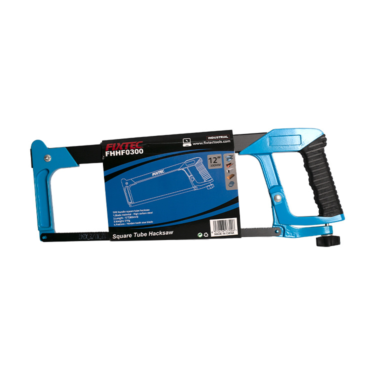 Fixtec 12" High Carbon Steel Square Tube Hacksaw Frame