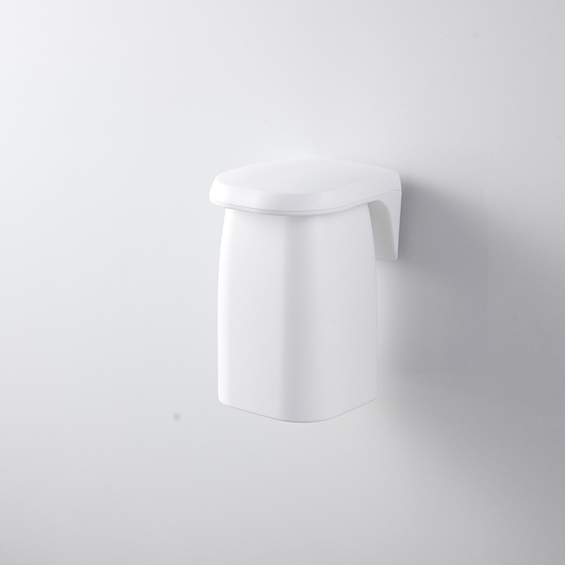 Magnetic Mouthwash Cup Wall-Mounted Inverted Tooth Dental Cup Simple Home for Bathroom
