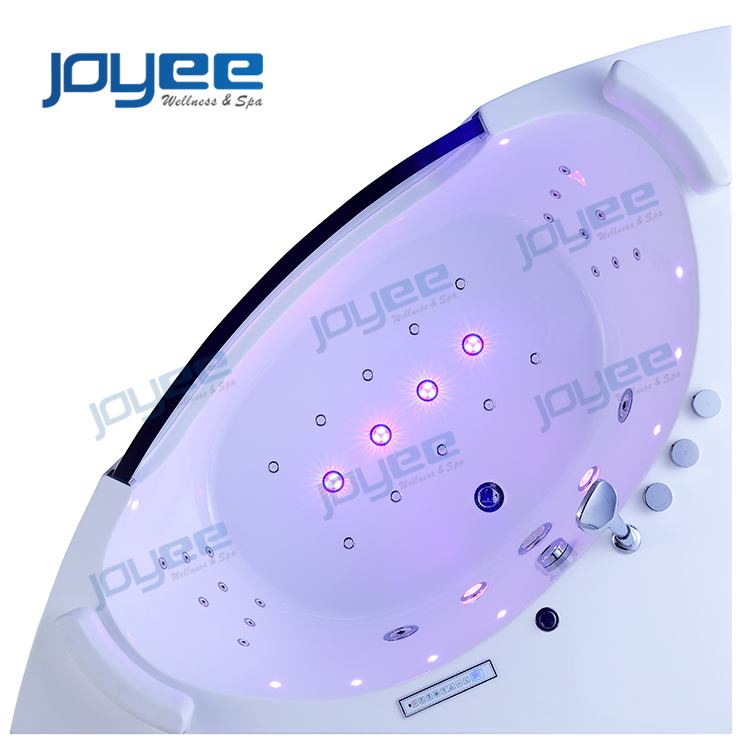 Угловая гидромассажная ванна Joyee для двоих