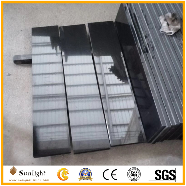 Shanxi /Absolute Black Granite for Countertops/Vanity Top/Tombstone/Tiles/Stair
