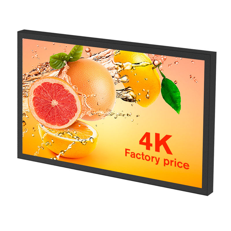 High Brightness 3000nit Capacitive Mounted Digital Player Advertising Screen LCD Display Outdoor Waterproof Advertising TV
