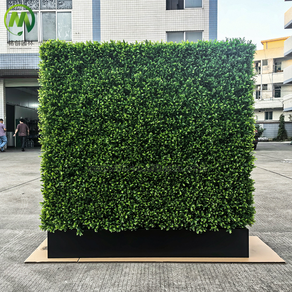 Панели для вертикального озеленения пластиковые зеленые Хедж-экран