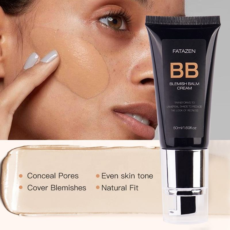Korean Skin Care Sticker Brightening Liquid Bb Cream Whitening Moisturizing Beauty Cosmetics Foundation Base Makeup Concealer