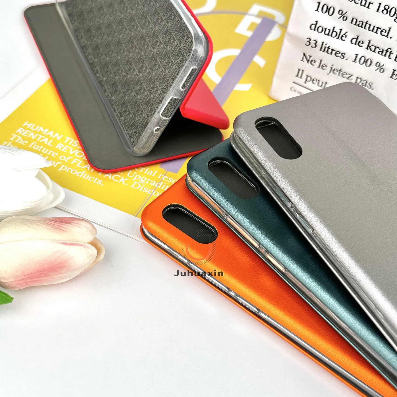 Чехол-держатель для карт iPhone с магнитным клипом