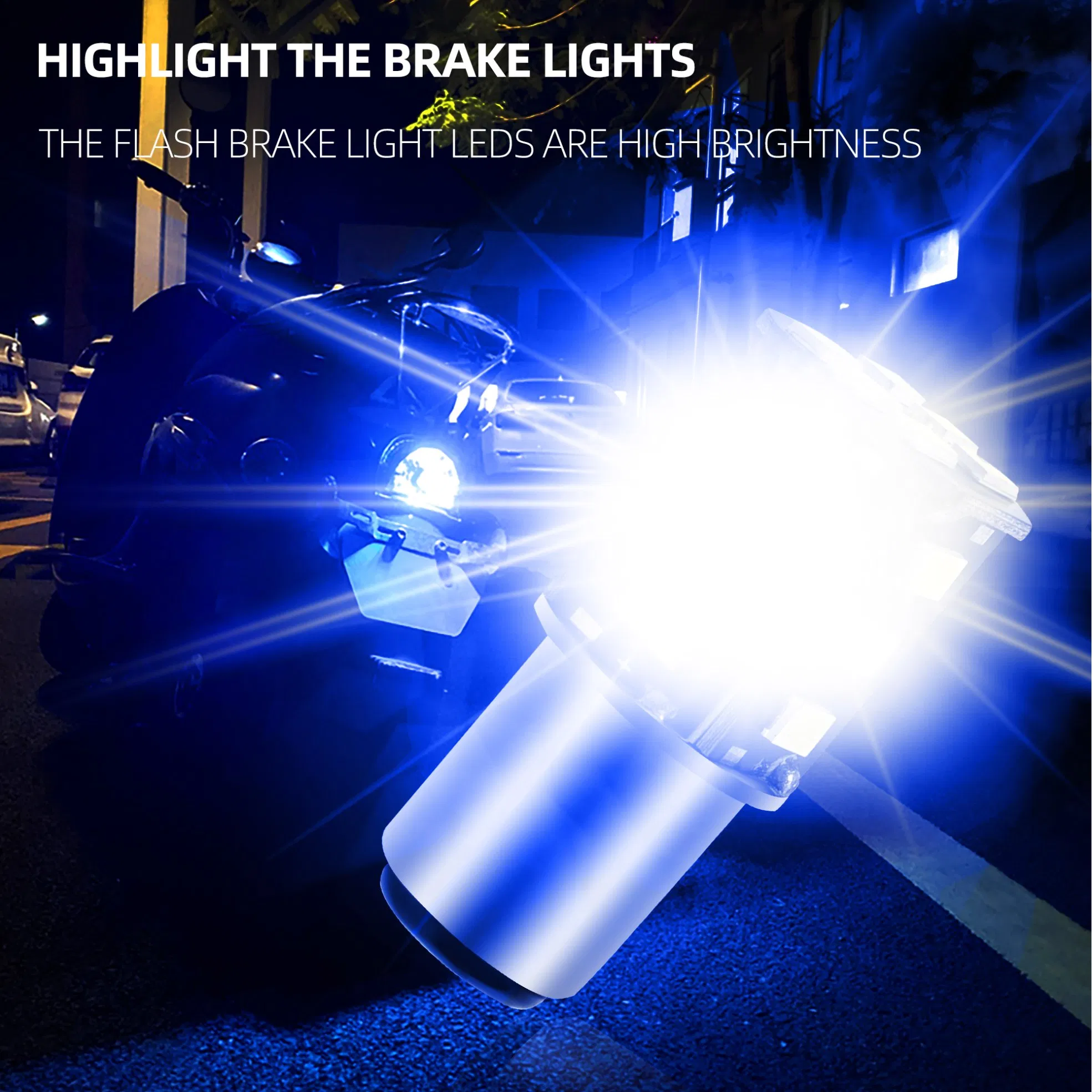 Светодиодная лампа 12V 1157 5730 18 LED для авто