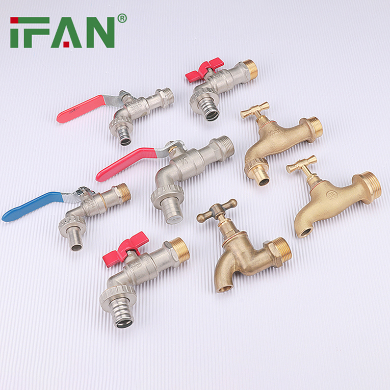 Латунный садовый кран Ifan 1/2, 3/4 дюйма