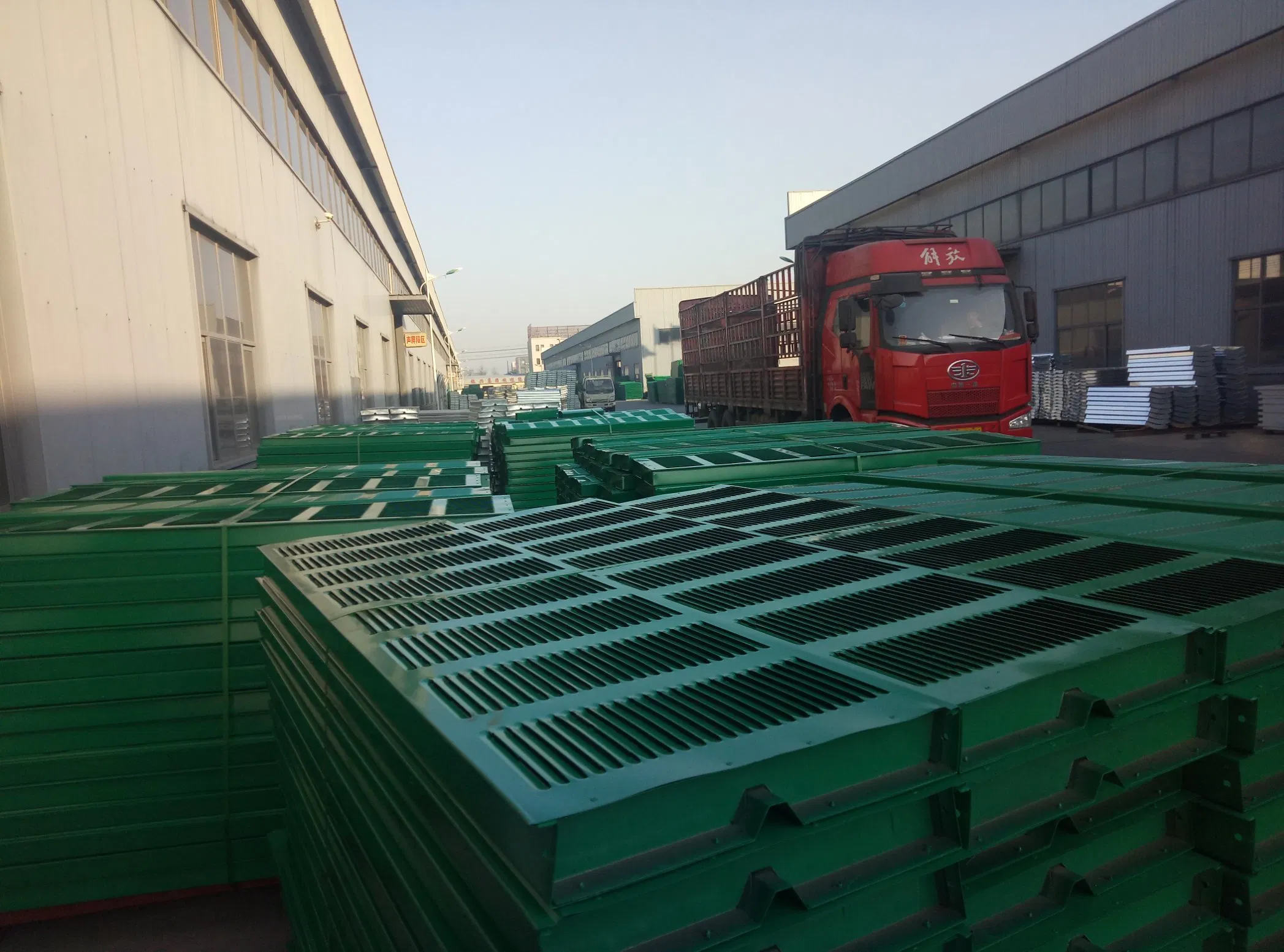 Fiberglass Vinyl Sound Barrier Board Fence