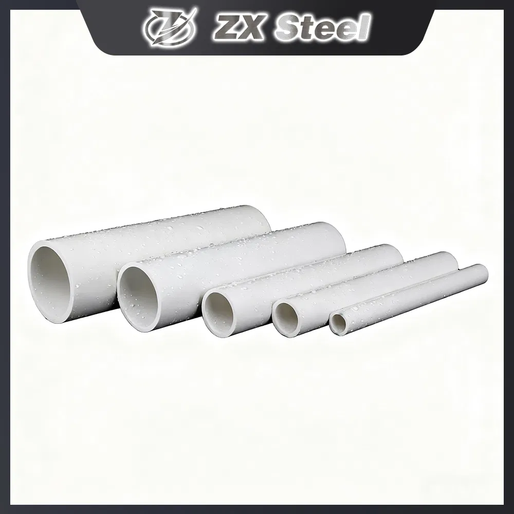 Custom Extruded Plastic Tube Square Plastic Pipes 19mm 25mm 30mm 40mm 50mm 60mm Furniture Grade PVC Square Tube