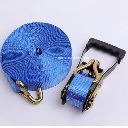 Ремень стяжной с храповым механизмом для груза