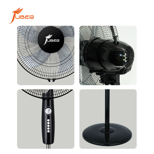 Напольный вентилятор с 5 лопастями, 3 скорости, осцилляция