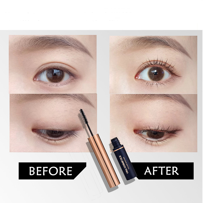 Custom Waterproof Non-Smudging Extension Black Thick Lengthening Eyelash Volume Mascara