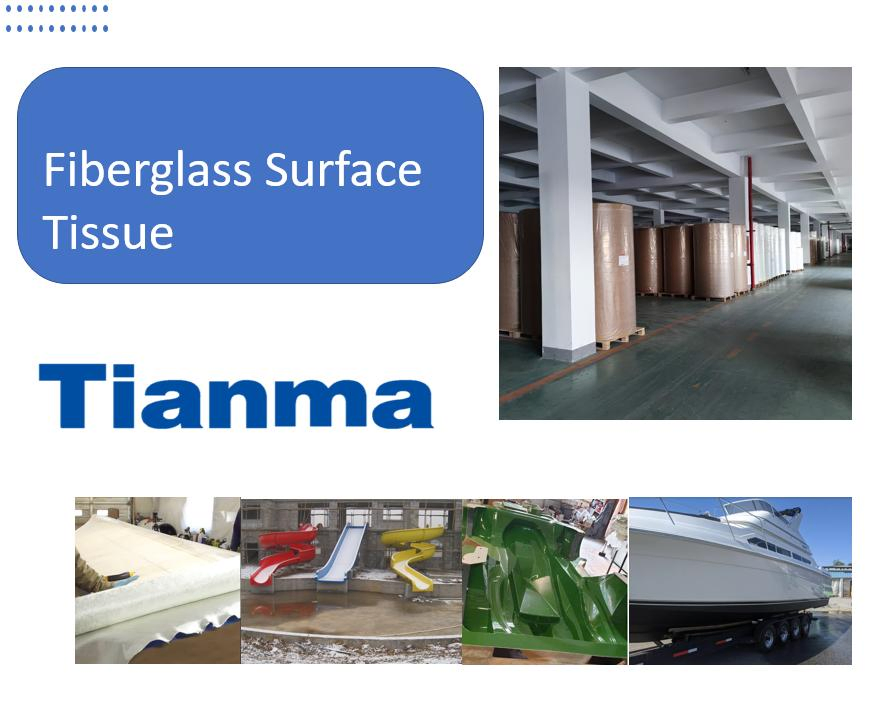 Fiberglass Surfacing Veil for Vacuum Injection Process