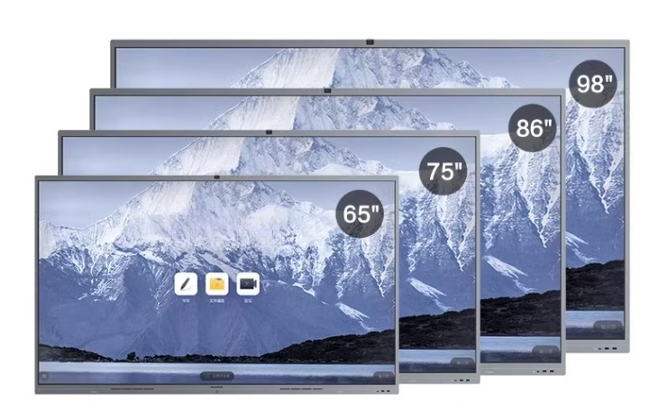 75 86 Inch 4K Ui Ultra HD LED Backlight Touch Screen Smart Board Interactive Whiteboard