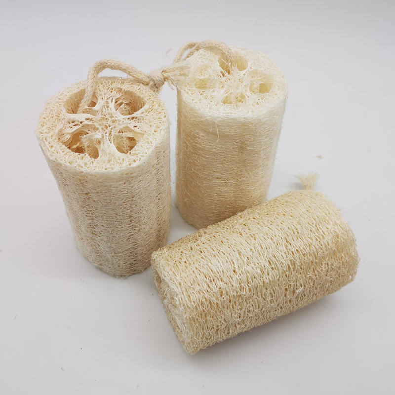 Natural Loofah Sponge Shower Organic Luffa Loofa Body Scrubber for Bathroom