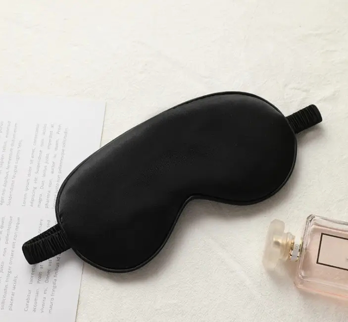 New Design Double Sided Satin Silk Sleeping Eye Mask