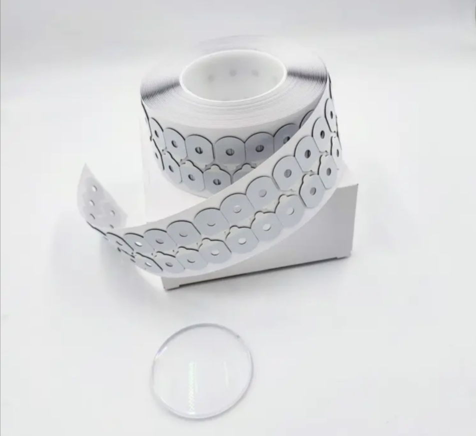 Newly Launched White Thickened Anti Slip Optical Lens Blocking Pad Double Adhesive Lens Edging Pad