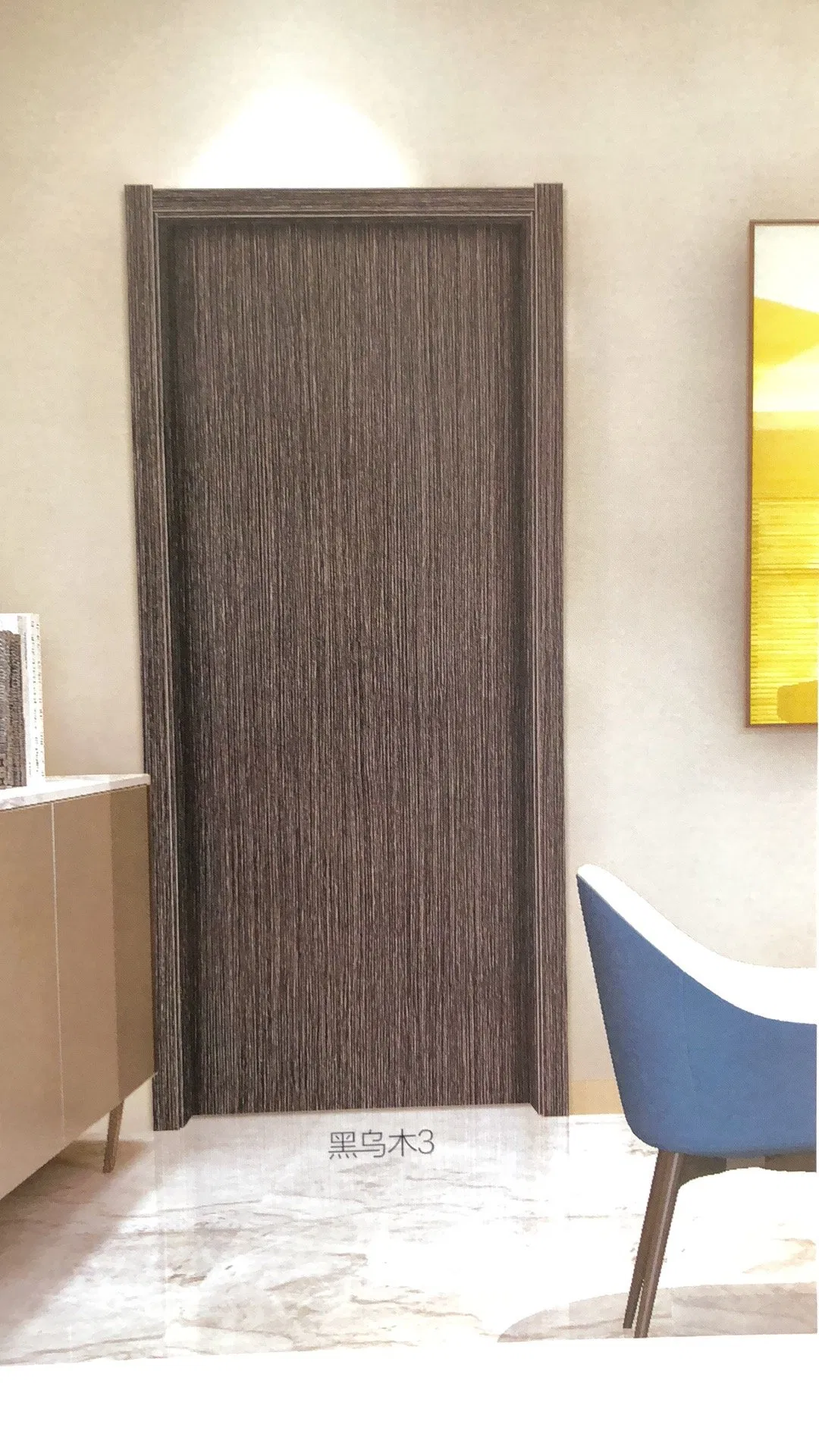 Finished Surface Finishing and MDF Door Material Europe Wooden Door