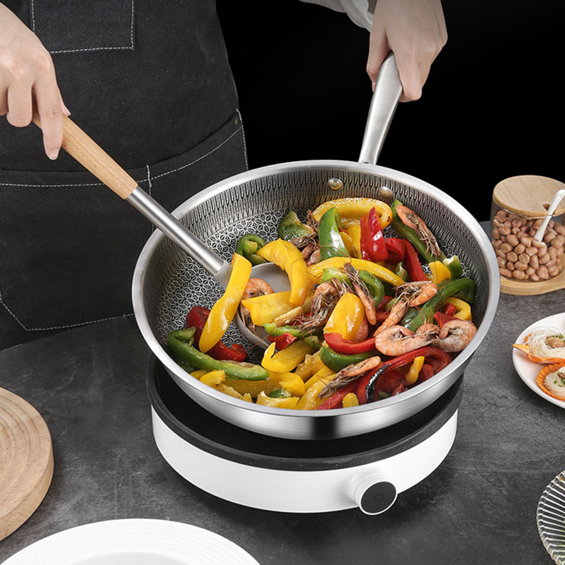 Сковорода сотового типа с антипригарным покрытием