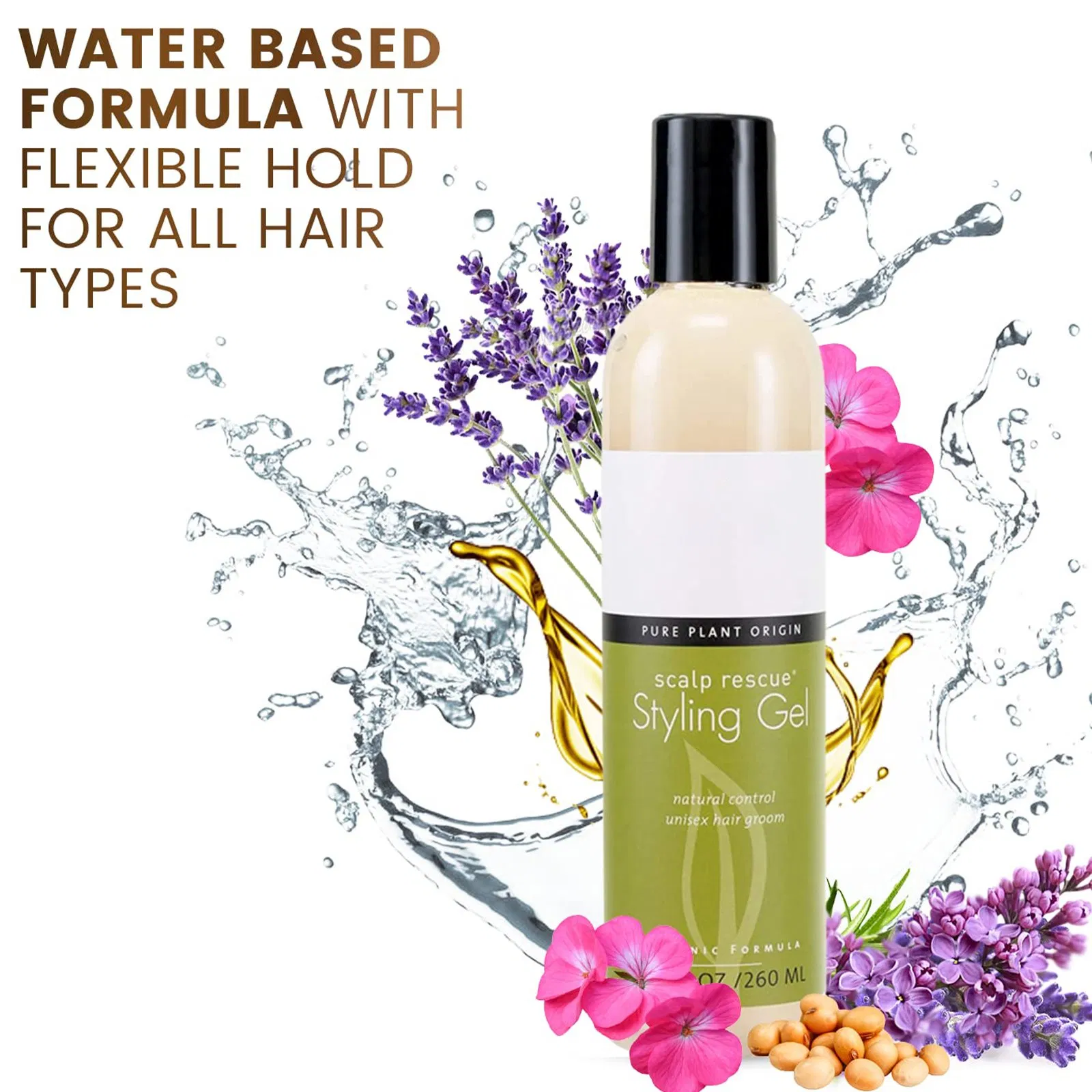 Beauty Cosmetics Hair Care Moisten Control Frizz Rescue Styling Curly Gel