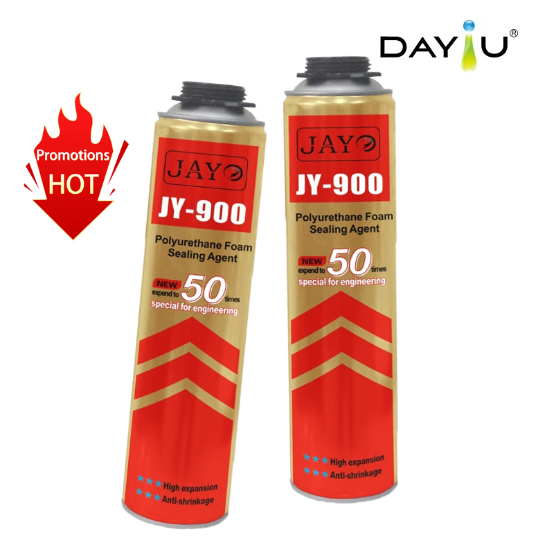 750ml Professional PU Spray Foam Can Kit (Gun Included) for Insulation, Sealing & Repair Foam - Factory Sample Available