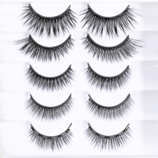 5 Magnets Eyelashes Natural Look False Eyelashes Magnetic Lashes Magnetic Liquid Eyeliner Magnetic False Eyelashes Tweezer Set
