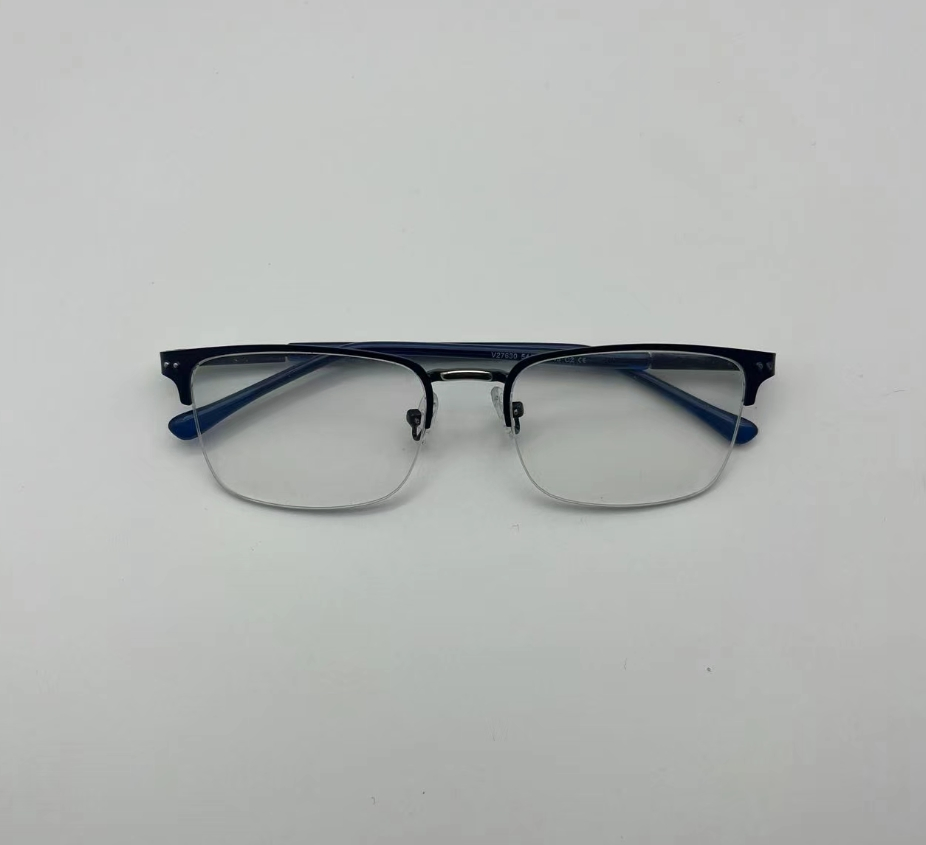 Stylish Spray-Painted Semi-Framed Reading Glasses for Trendy Readers