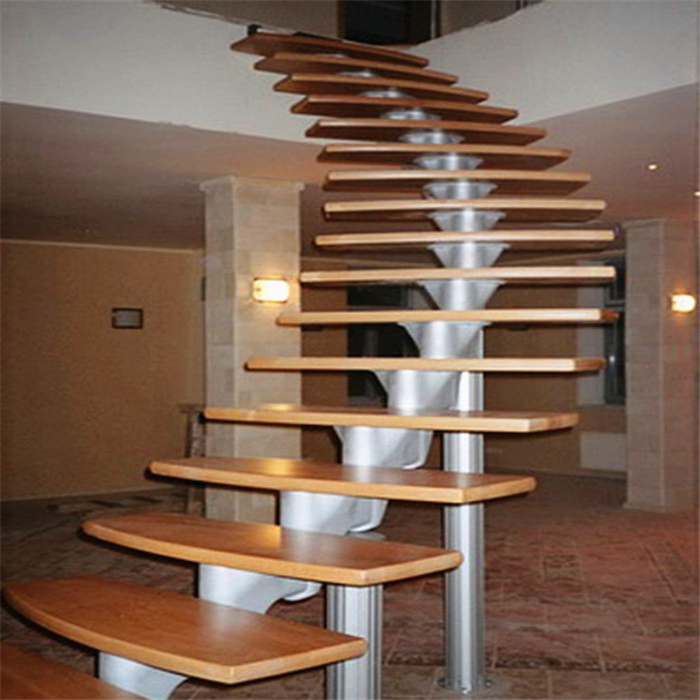 Timber Staircase Modern Low Price Timber Decorative Residence Staircase