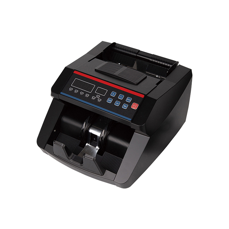 LD-7300 Back feeding banknotes counting machines Batch processing counted