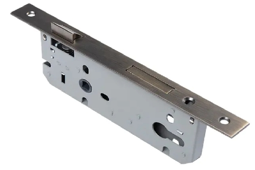 8540 8545 8550 Stain Steel Panel Brass Square Tongue Mortise Lock Body