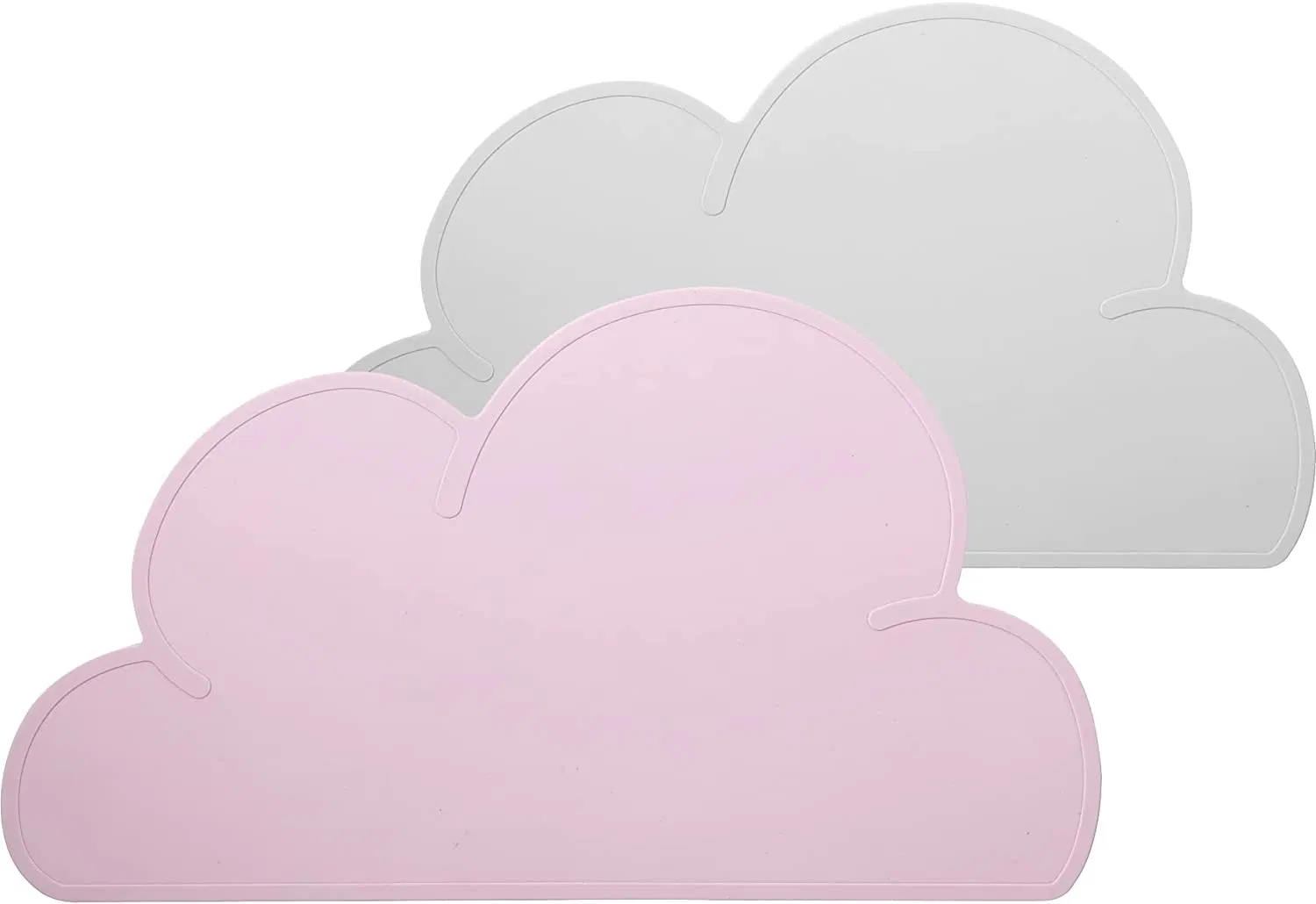 Silicone Tablemats Kids Placemats Non Slip Suction for Toddler Heat Resistant Baby Placemats Stick to Table Portable Easy to Clean