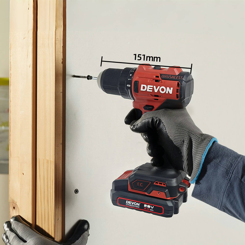 Аккумуляторная дрель-шуруповерт Devon 5210, 20В