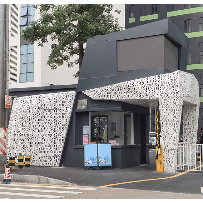 All New Aluminum 3D Facade Exterior Laer Cutting Panel for Wall