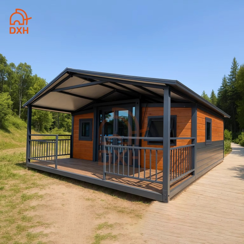Prefabricated Mobile Villa Camp Expanding Resorts Beach Hut 10FT-40FT Customized Manufacture Camping Granny School Dormitory Expandable Foldable Container House