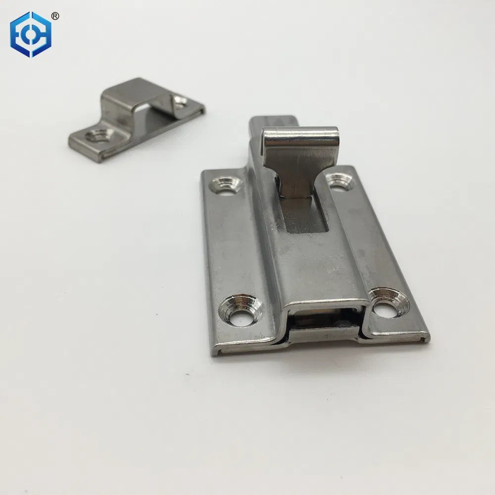 Stainless Steel Latch Sliding Surface Mounted Slide Bolt for Internal Doors