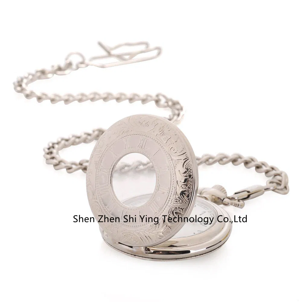 Lady Fashion Small Pocket Watch with Chain Hot Sale