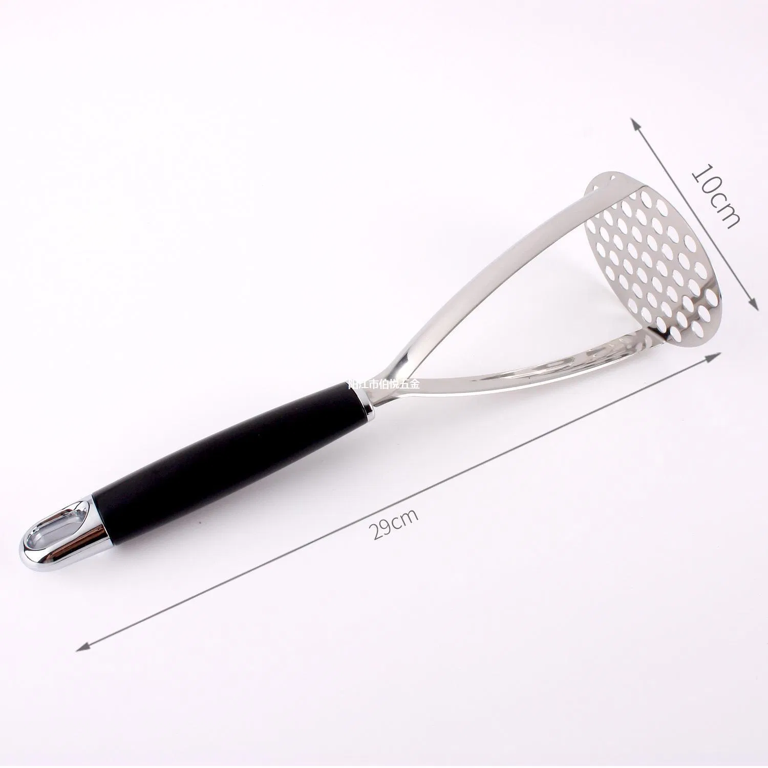 Тёрка для картофеля из нержавеющей стали с силиконовой ручкой