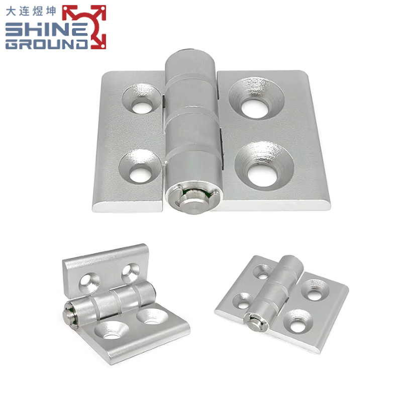 Aluminum Profile Corner Bracket Hardware Tools Supplier 360 Degree Rotating Hinge