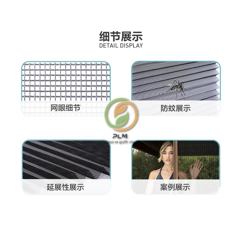 Pleated Mesh Systems Are Installed in Windows and Doors for Offering Maximum Protection to The Spaces Against Insects, Bugs, Mosquitoes