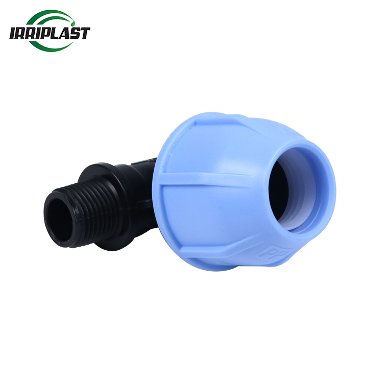 HDPE Farm Irrigation Systems for Water Supply Male Thread Elbow