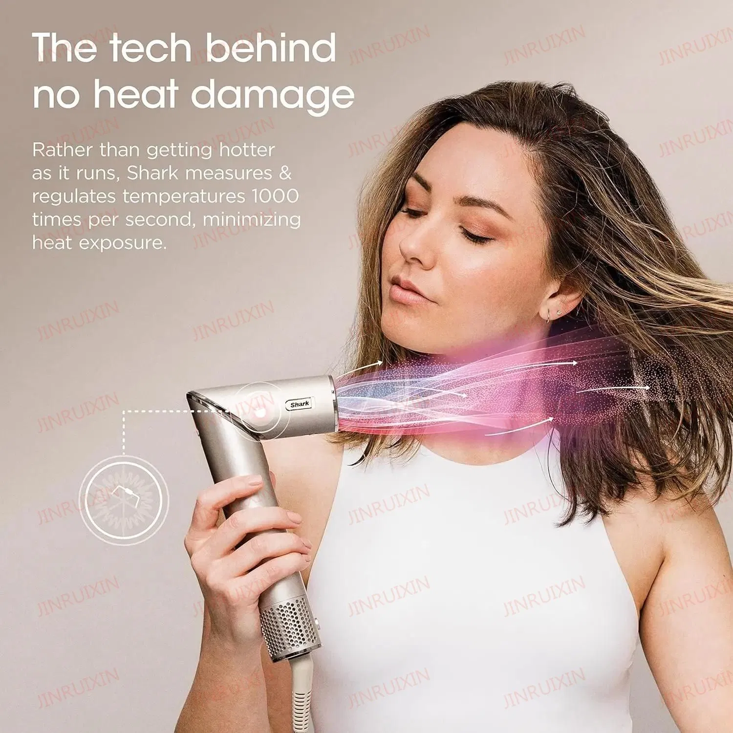 Factory Wholesale Sharrk HD430 Flexstyle Air Styling, Drying System Powerful Hair Dryer Brush, Multi-Styler Curler
