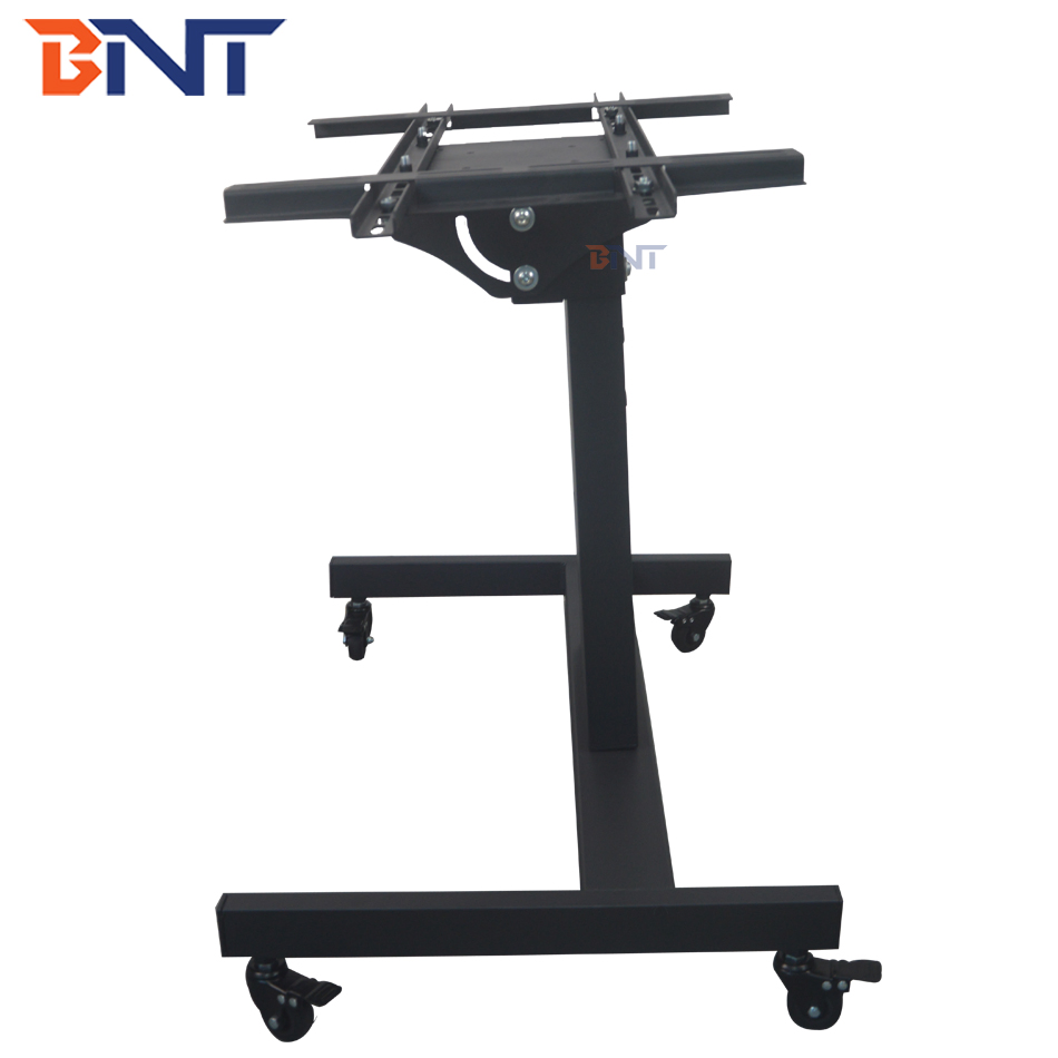 Universal TV Floor Stand Height Adjustable Mobile TV Cart Stand with Mount Bracket Home Office Use for 32-60 Inch LCD LED Flat Screen TV