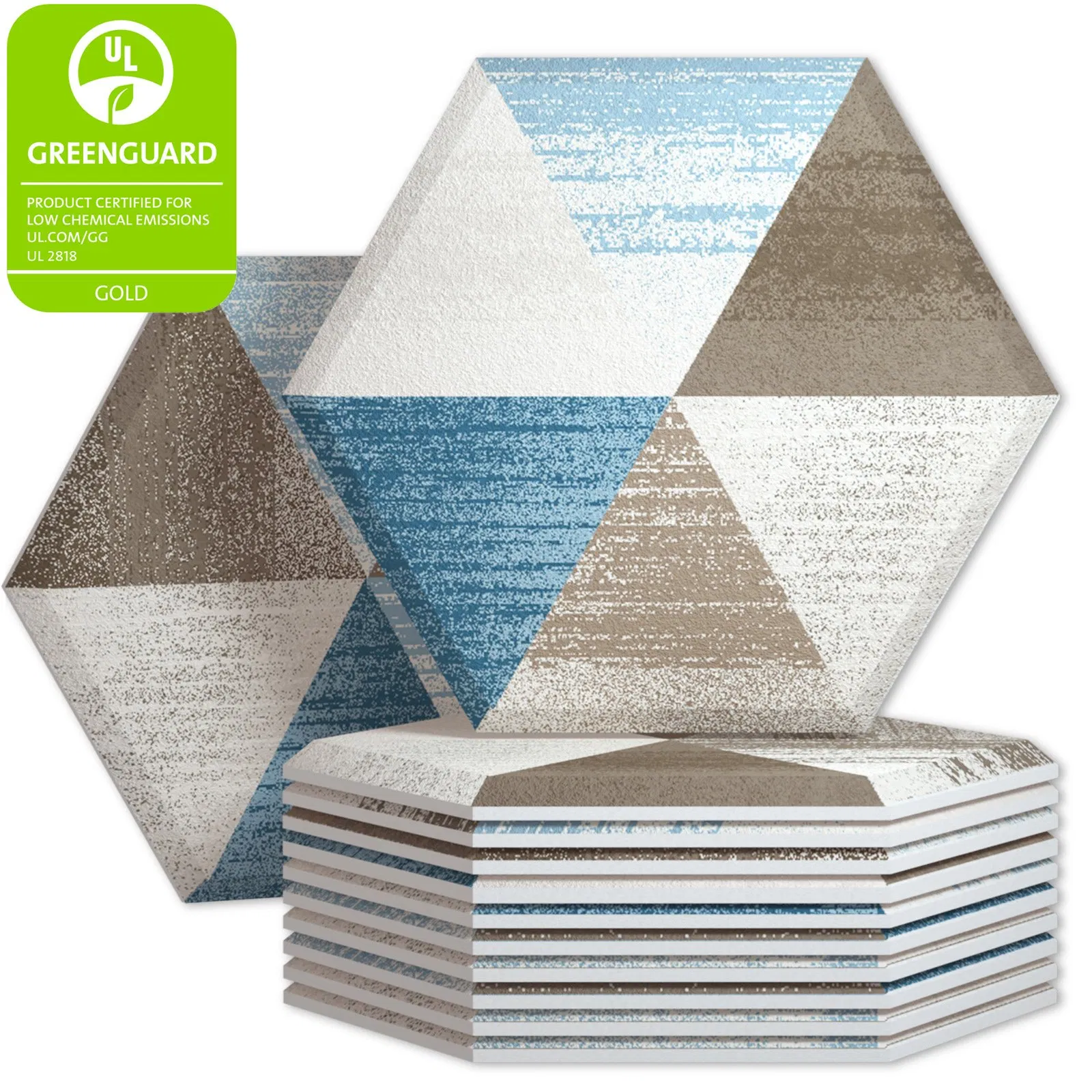 Bubos 20% off Acoustic Art Acoustic Panel Hexagon Pet Polyester Panels